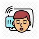 Paciente que ronca  Icono