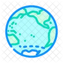 Pacific Ocean Map Icon