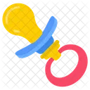 Pacifier Teething Ring Baby Nipple Icon