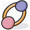 Pacifier Orthodontic Pacifier Teether Ring Icon