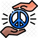 평화주의 평화 태평양 아이콘