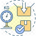 Pack and seal your package  Icon