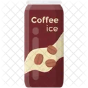 Pack de café glacé  Icône