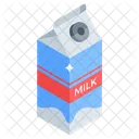 Pack De Lait Produits Laitiers Boisson Saine Icône