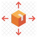 Pack Distribution Delivery Logistics Icon