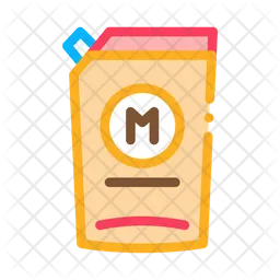 Pack Mayonnaise  Icon