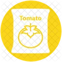 Paquete De Tomate Saco De Tomate Bolsa De Tomate Icono