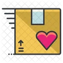 Package Parcel Love Icon