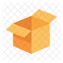 Package Deivery Box Open Box Icon