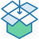 Package Parcel Open Box Icon