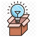 Creative Parcel Package Icon