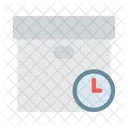 Package Box Time Icon