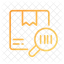 Package barcode tracking  Icon