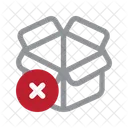 Package box cancel  Icon