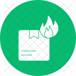 Package burning  Icon