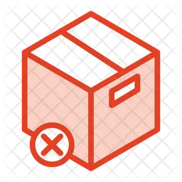 Package Cancel  Icon