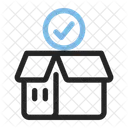 Package Checking Box Approve Icon
