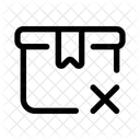 Package Delete Remove Icon