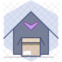 Close Delivery House Icon