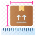 Package Parcel Dimensions Icon