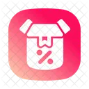 Package Discount  Icon