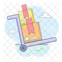 Package Dolly Shipping Trolley Cargo Dolly Icon