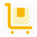 Shipping Hand Truck Parcel Icon