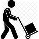 Package Dolly Sending Package Box Icon