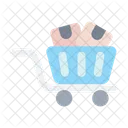Package Dolly Cart Check Icon