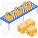 Package Filling Box Filling Cardboard Filling Icon