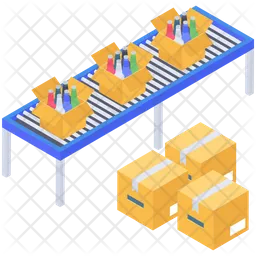 Package Filling  Icon