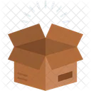 Package Box Cardboard Icon