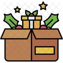 Package Box Christmas Box Icon