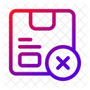 Package Reject Management Icon