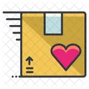 Package Parcel Love Icon