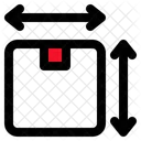 Package Measure Size Icon