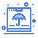 Package Insurance Box Container Icon