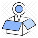 Package Location Delivery Package Icon