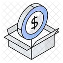 Package Money  Icon