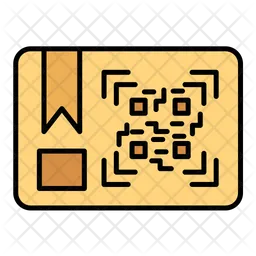 Package Qr Code  Icon