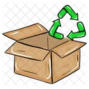 Parcel Recycling Package Recycling Recycling Box Icon