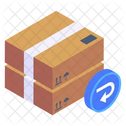 Package Return  Icon