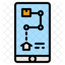 Package Route Package Tracker Product Tracker Icon