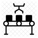 Assembly Line Manufacturing Production Icon