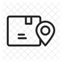 Package To Destination On Location Location Icon