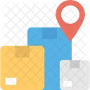 Package Tracking Location Icon