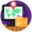 Package Tracking Parcel Tracking Parcel Address Icon