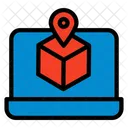 Package Tracking Box Delivery Icon