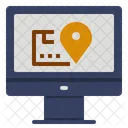 Package Tracking Online Icon