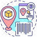 Online Package Delivery Icon